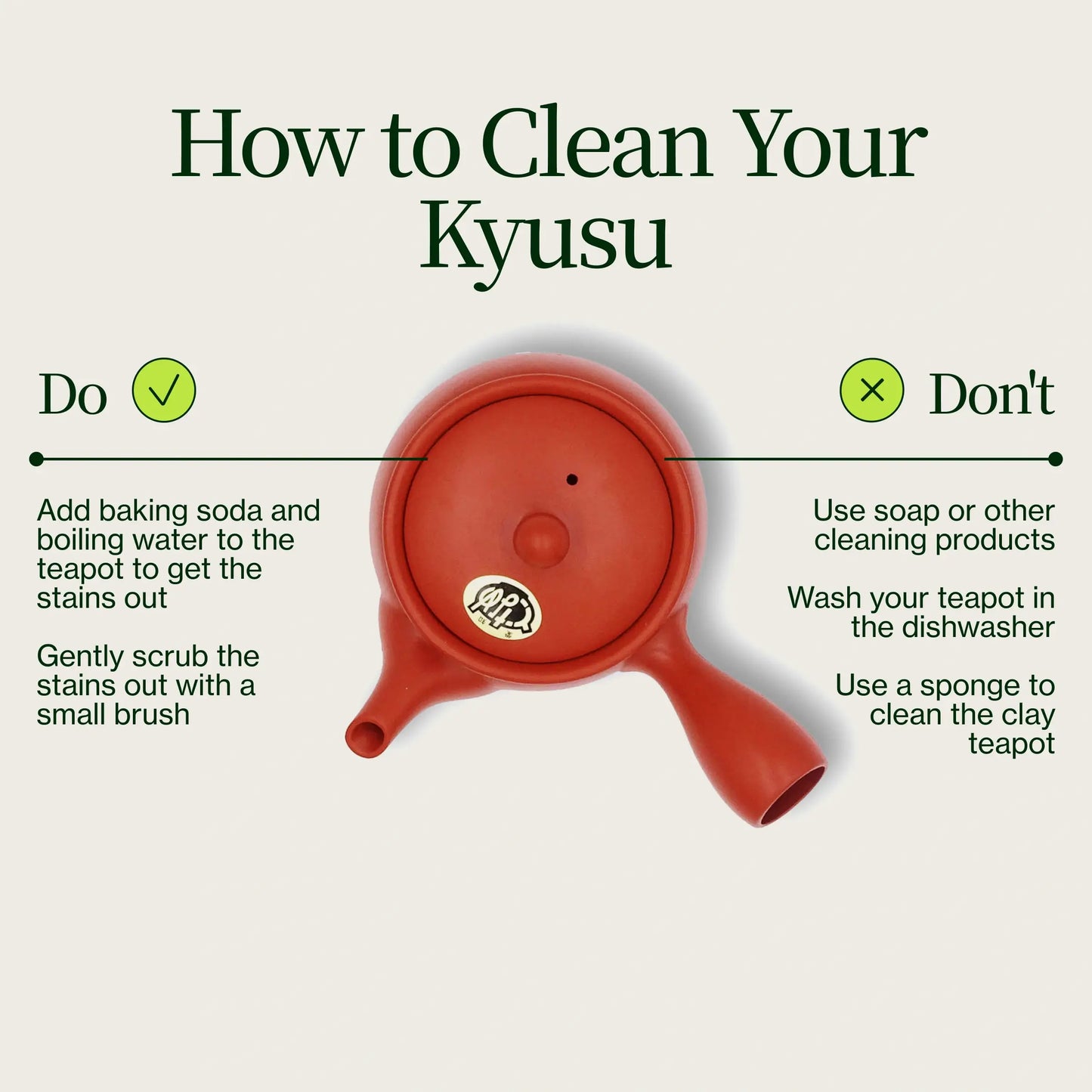 Rode Japanse Klei Theepot