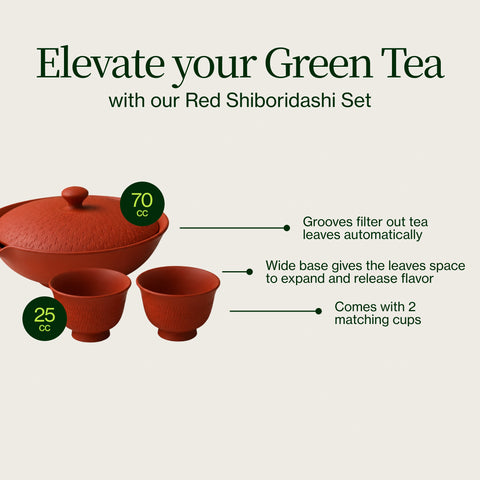 Rode Shiboridashi set
