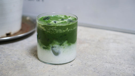 Make an Iced Matcha Latte Just Like Starbucks Barista
