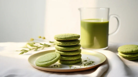 matcha shortbread cookies recipe