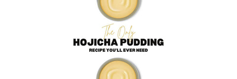 Hojicha puddingrecept