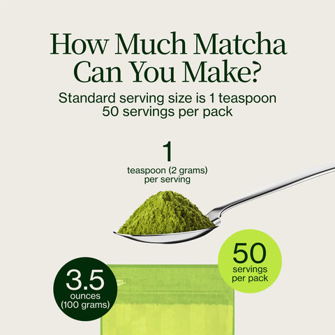 Poudre de Matcha premium pour latte