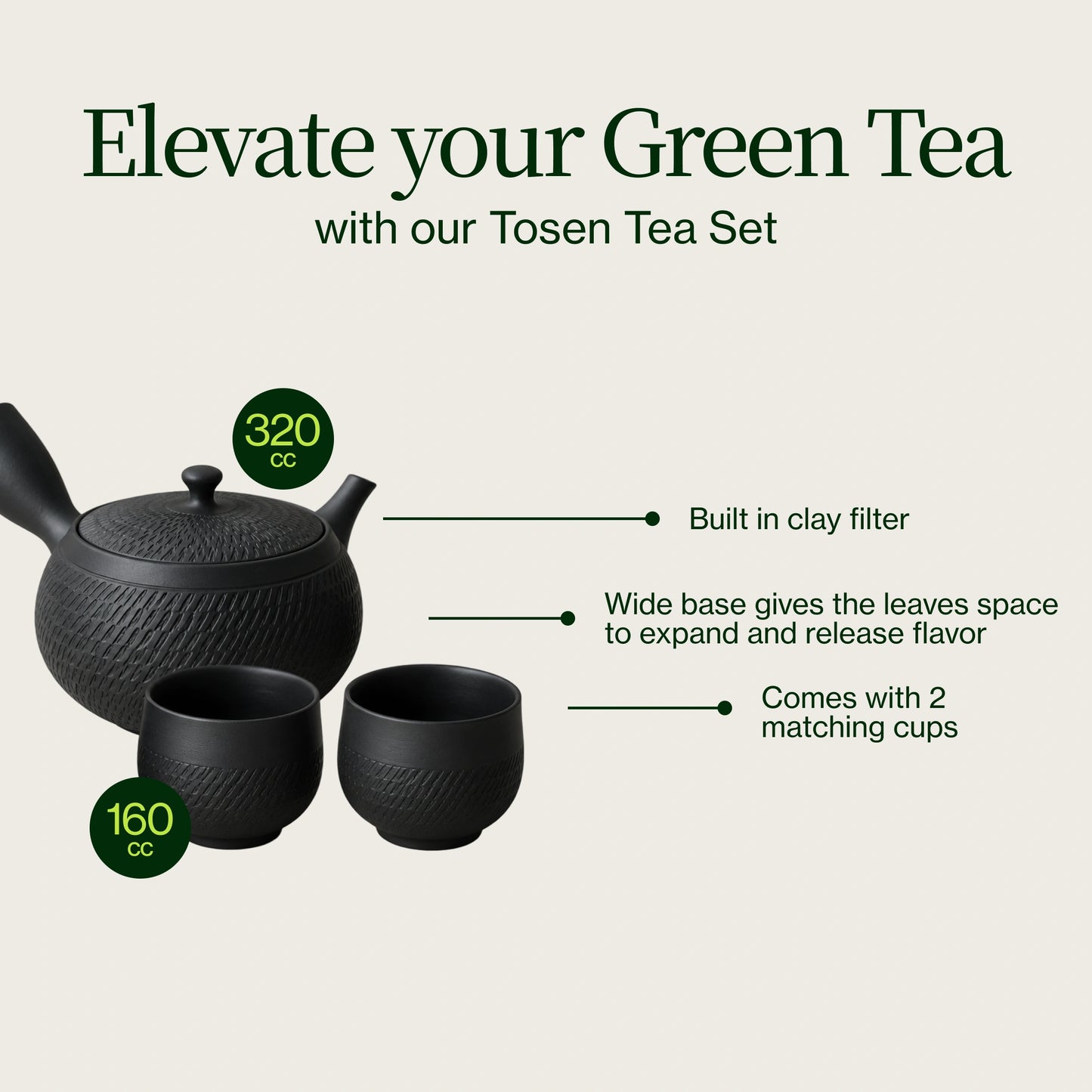 Tosen Kyusu Theepotset