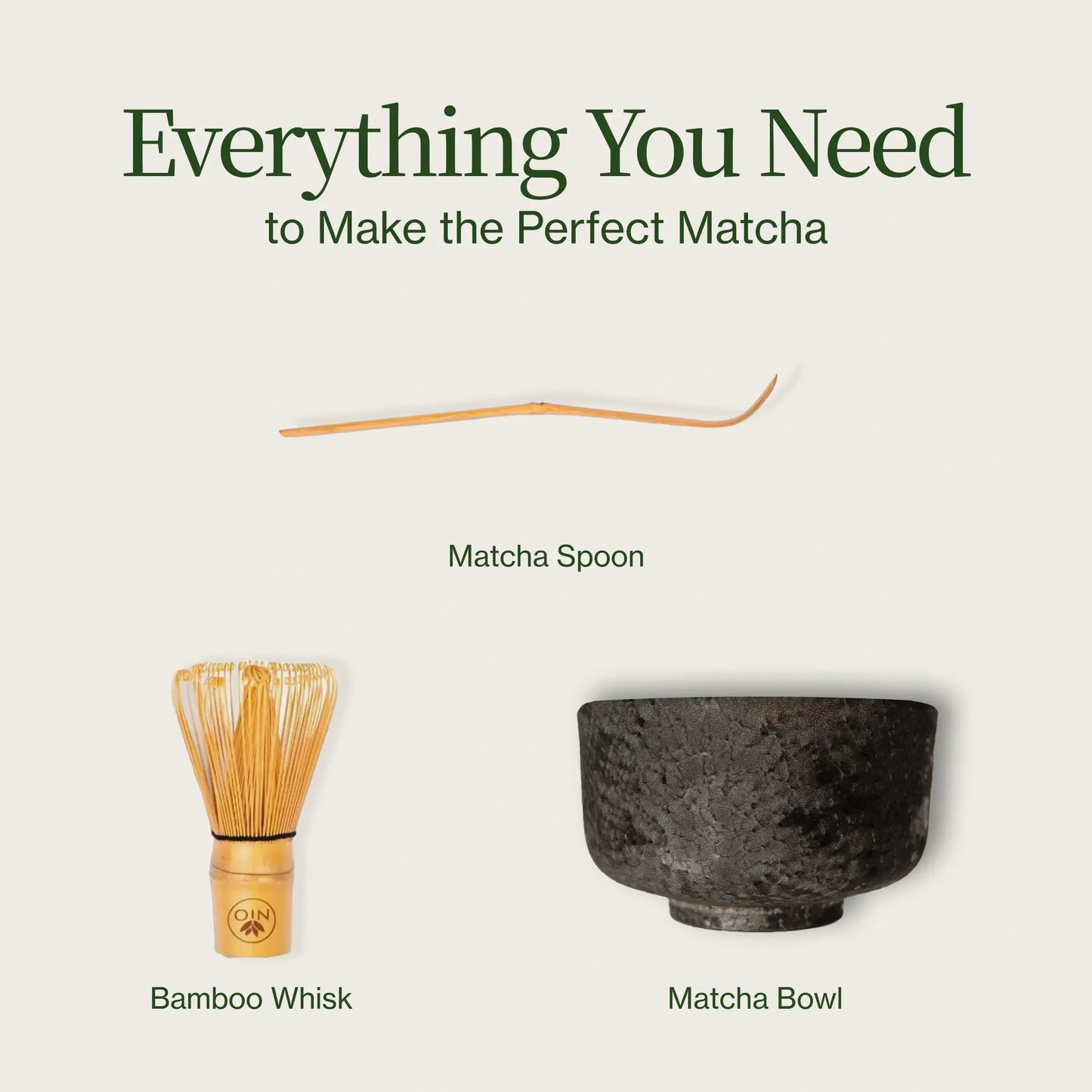 Matcha Adventskalender 2025 met klopper, Chawan en Chashaku