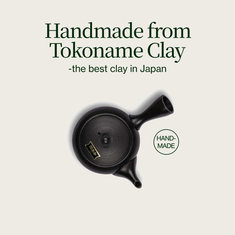 Tokoname Kyusu Fukamushi theepot